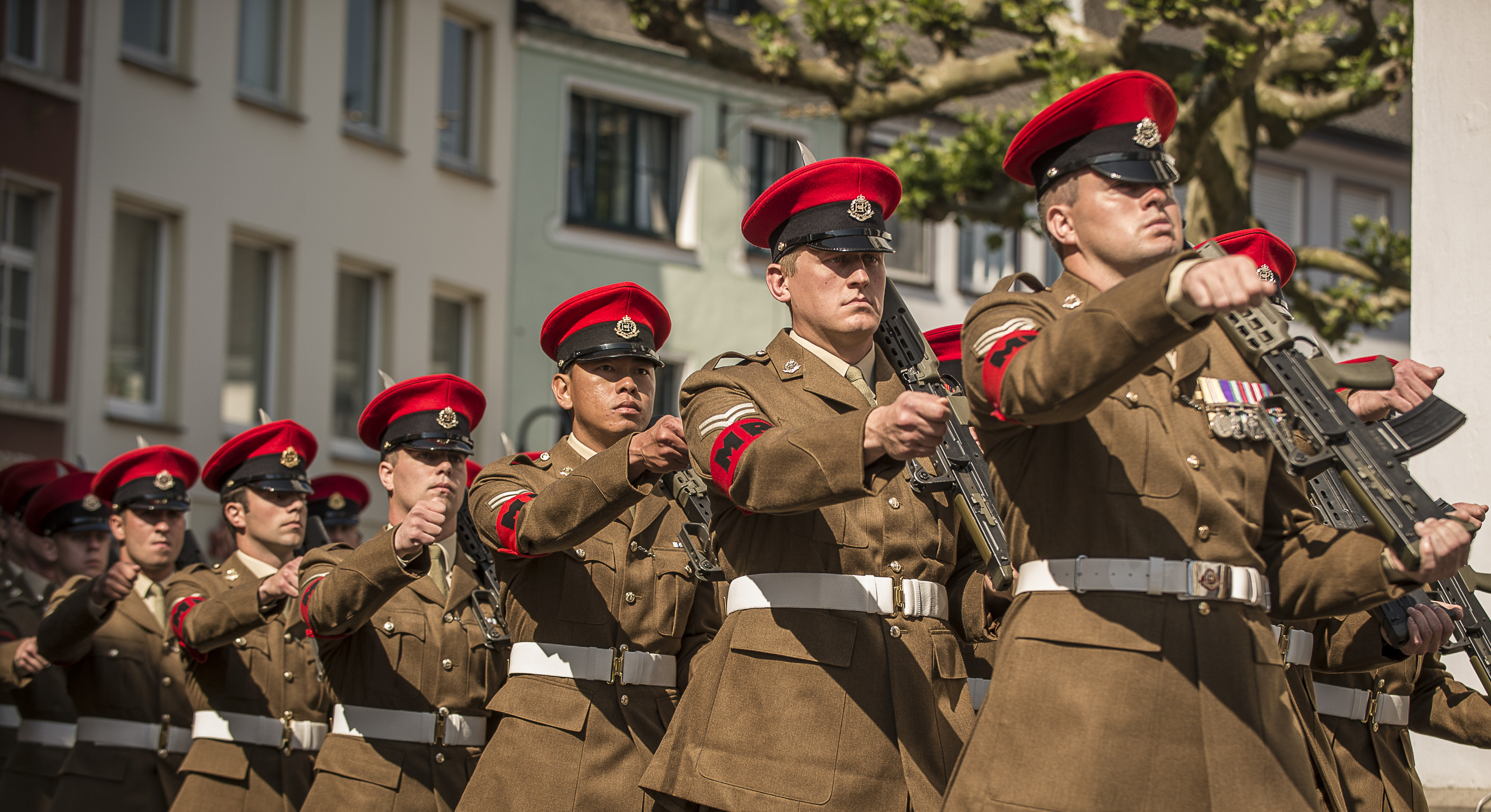 101 Provost Company exercise the freedom of Xanten