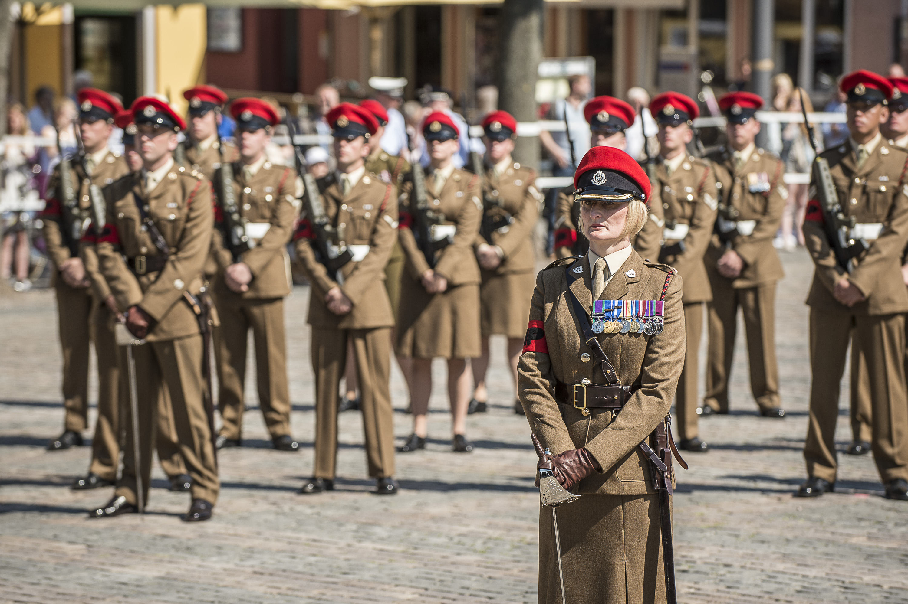 101 Provost Company exercise the freedom of Xanten
