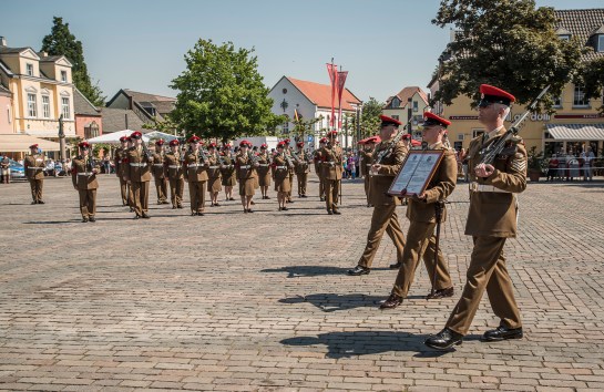 101 Provost Company exercise the freedom of Xanten