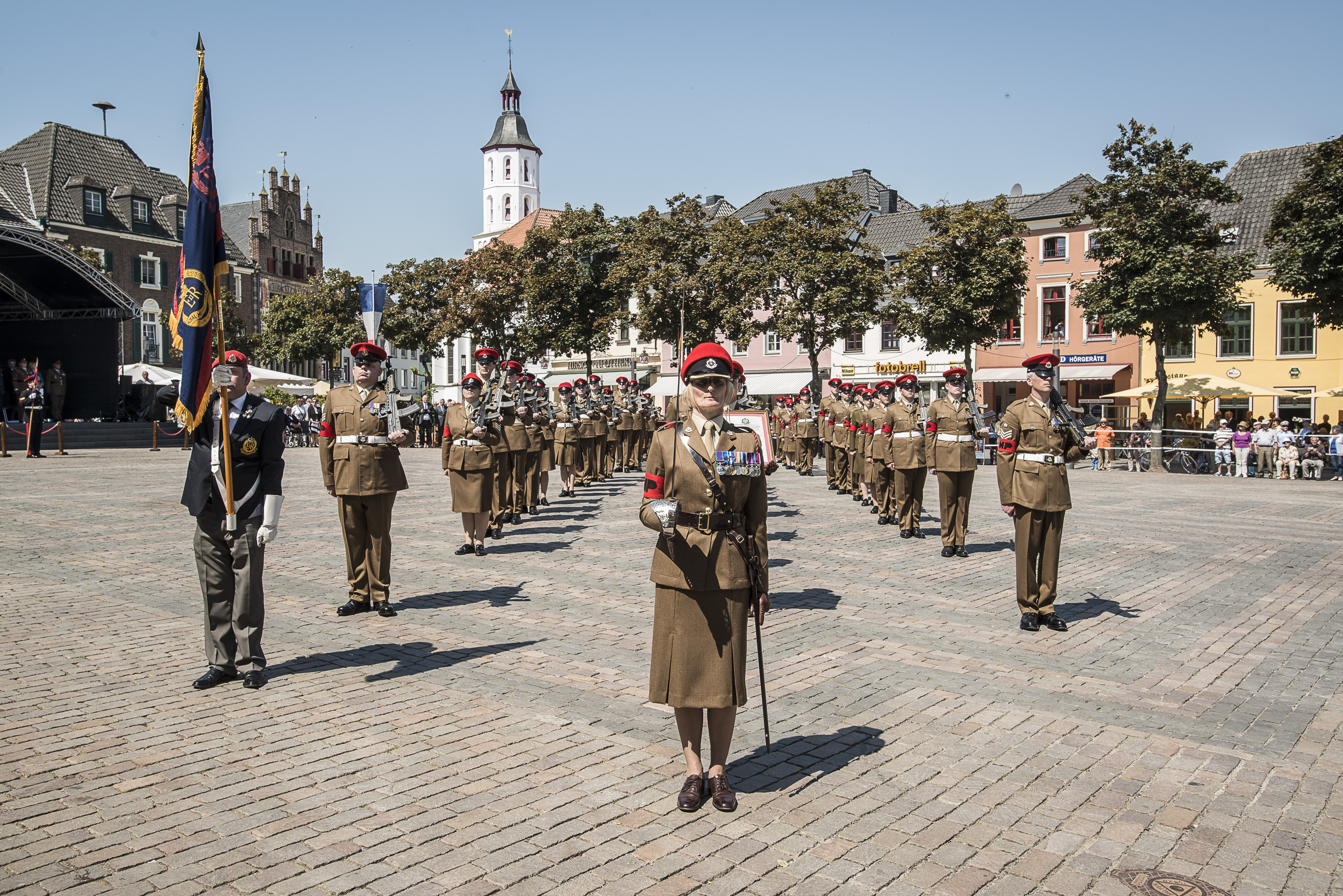 101 Provost Company exercise the freedom of Xanten