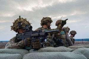 British Army Flexes its armour in Poland exercise.