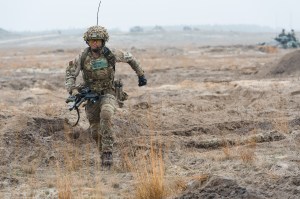 British Army Flexes its armour in Poland exercise.